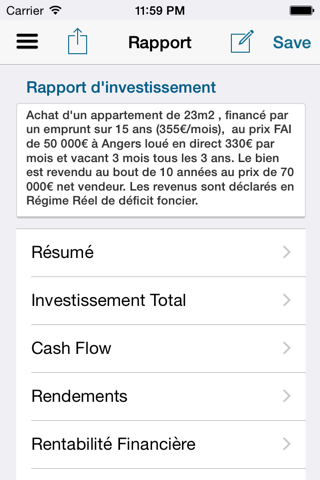 Rendement Locatif screenshot 3