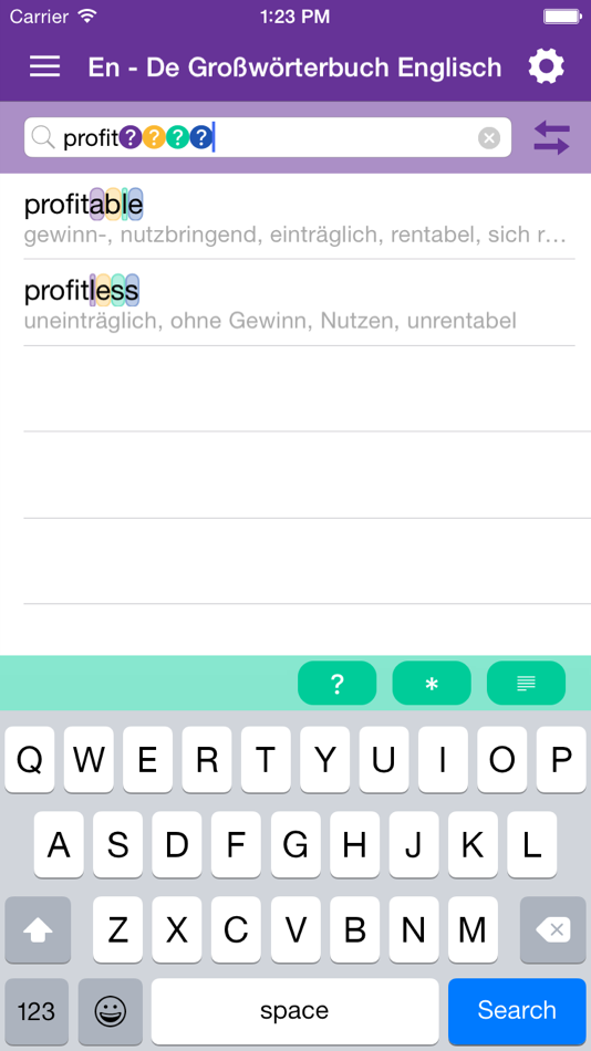 #1. WordFinder (iOS) 由: WordFinder Software International AB