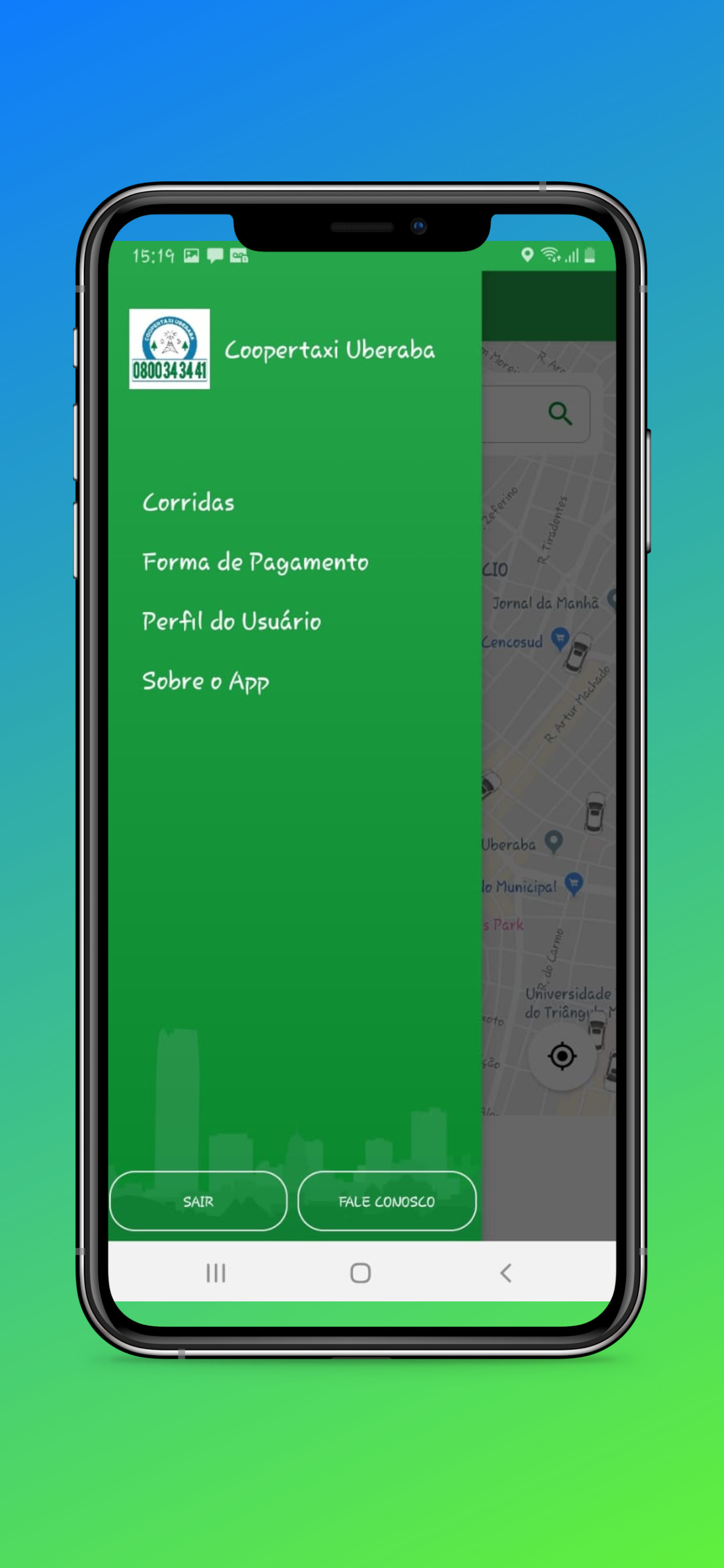 Coopertaxi Uberaba screenshot 4
