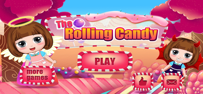 The rolling candy ball