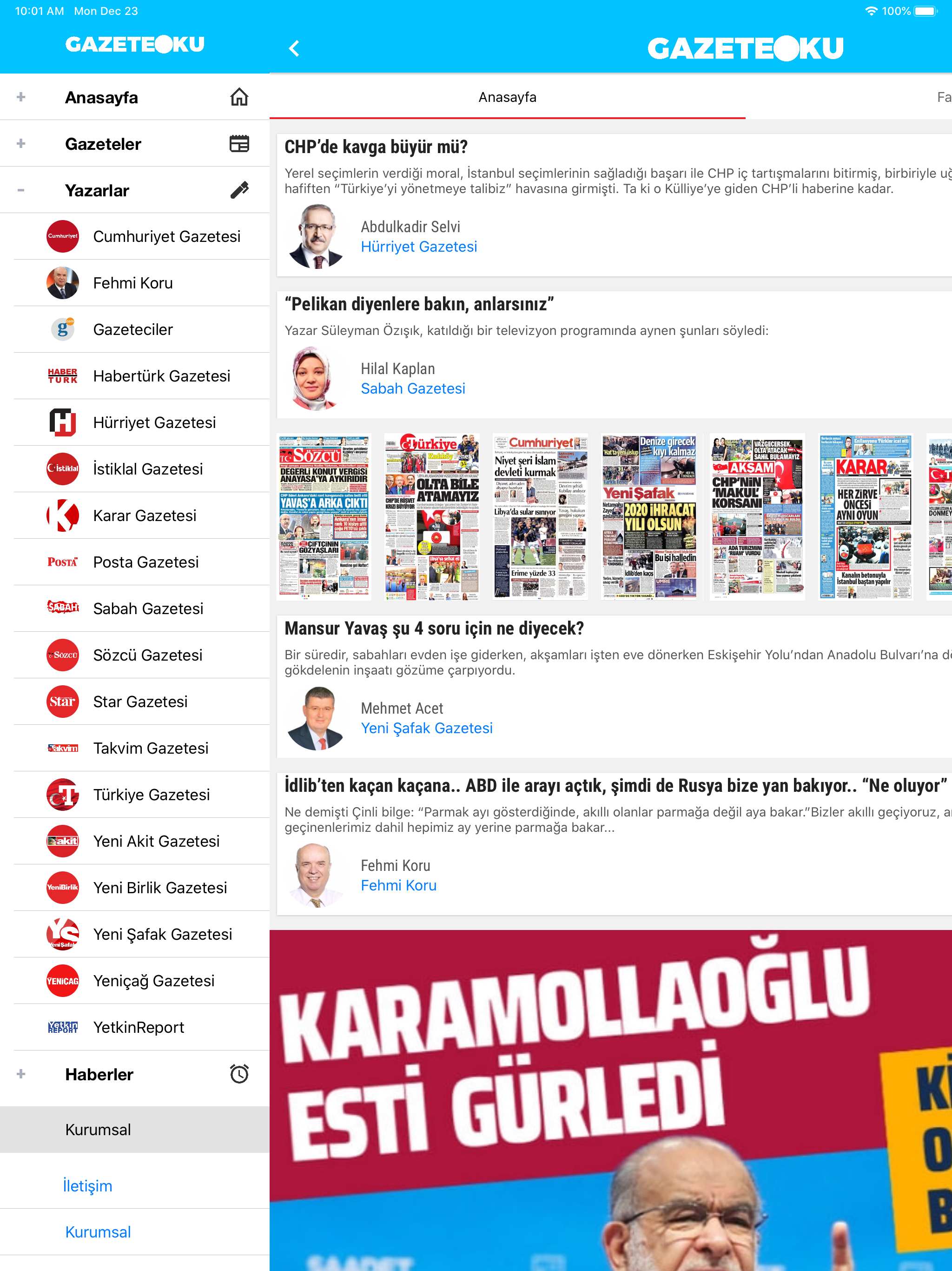 Gazete Oku - İnternet Haber
