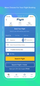 Flyin.com - طيران و فنادق screenshot #2 for iPhone