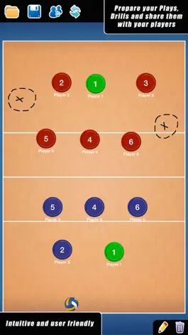 Game screenshot Coach Tactic Board: Volley mod apk