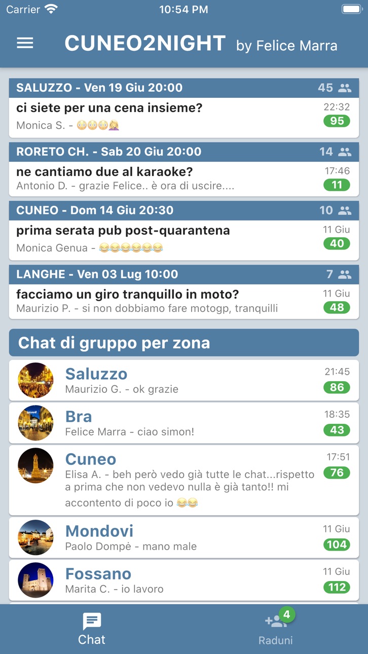 iPhone screenshot