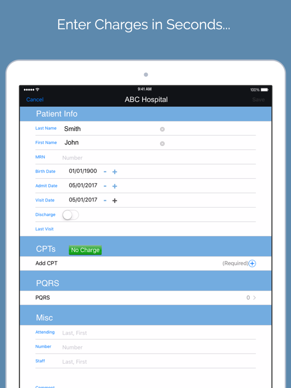 iHospitalist iPad screenshot 2 - Medical app