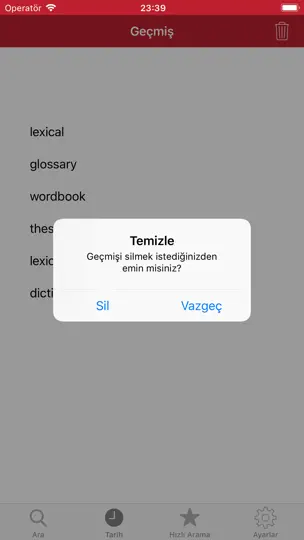 Tureng Sözlük iPhone Ekran Görüntüsü 8