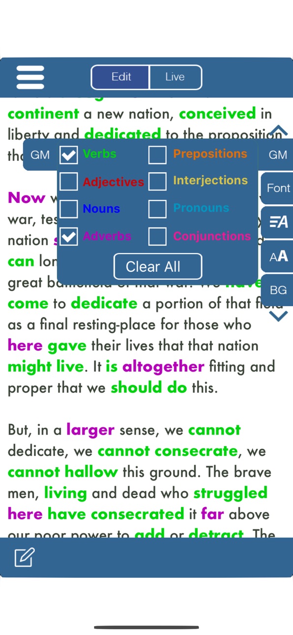 iPhone screenshot