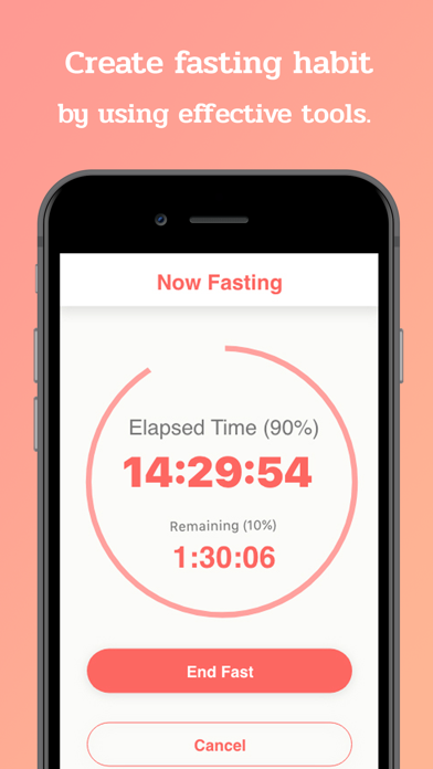 Screenshot #1 pour My Intermittent Fasting Timer