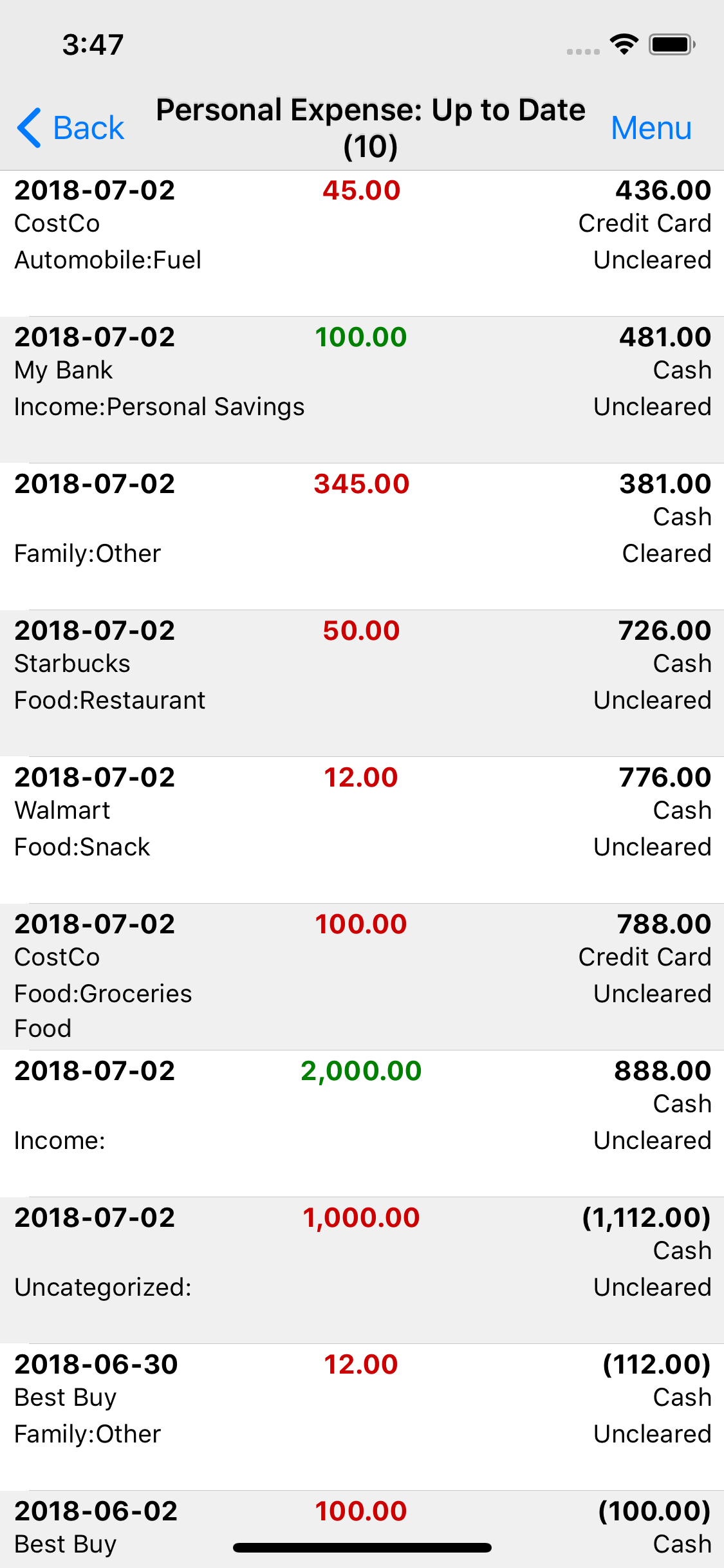 EZ Expense Manager