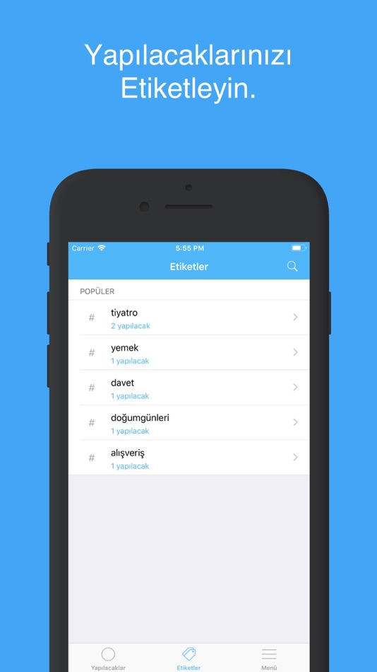 #2. Plan: Simple to-do list (iOS) Podle: BERKHAN AGAR SITOPLAZMA BILIM VE TEKNOLOJI ARASTIRMA MERKEZI