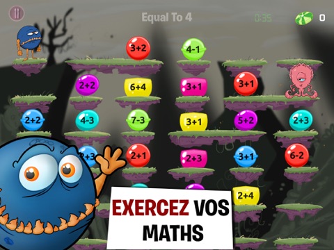 Screenshot #4 pour Monster Math - School