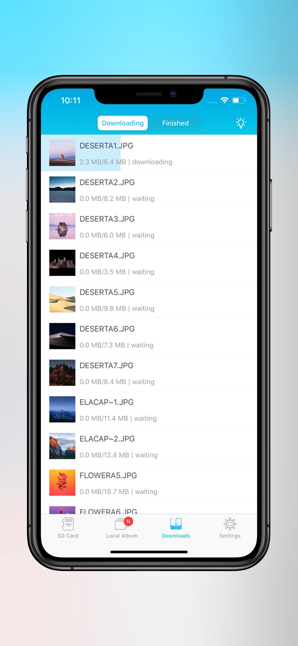 iPhone screenshot