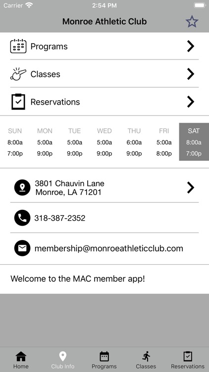 Monroe Athletic Clubs screenshot-4