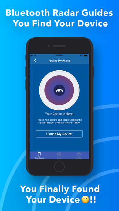 Find My Lost Bluetooth Device Screenshot