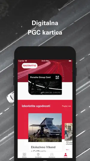 Porsche Group Card screenshot 1
