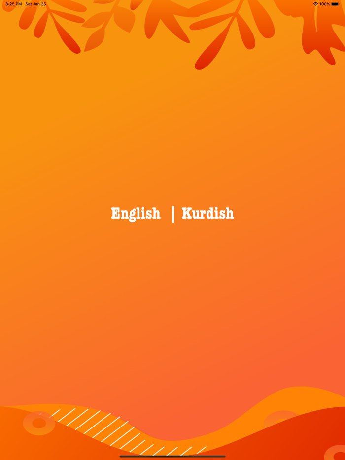 Dictionary english to kurdish