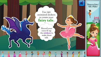 Screenshot #3 pour Princess Fairy Tale Maker
