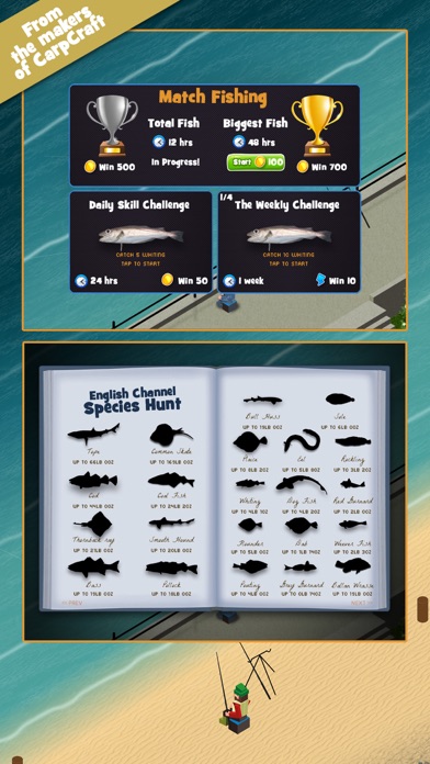 Screenshot #2 pour Seacraft: Sea Fishing Game