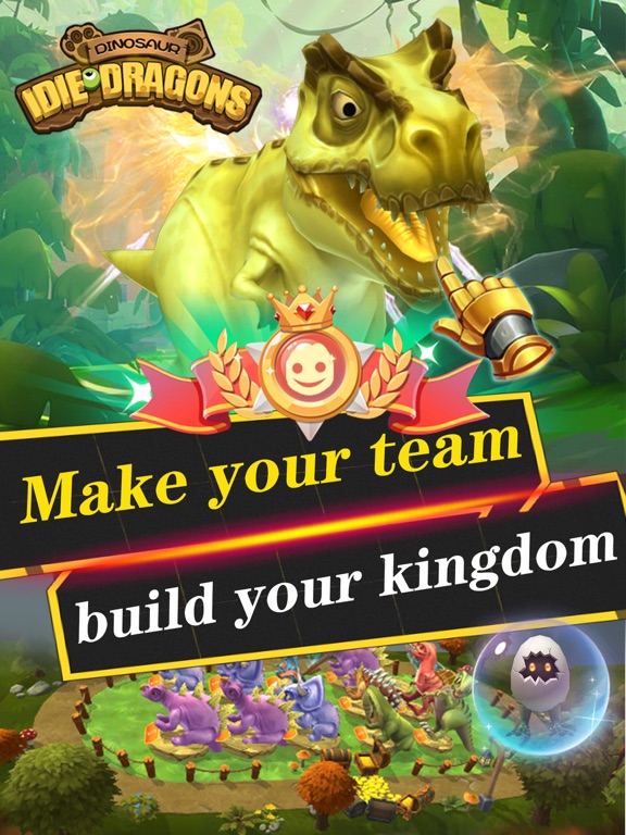 Idle Dragons iPad screenshot
