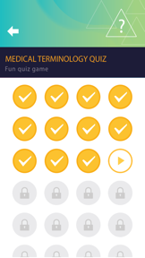 Medical Terminology Quiz Game screenshot
