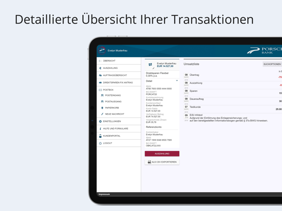 Screenshot #6 pour Porsche Bank Direktsparen