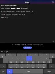 Text Designer Keyboard ipad bilder 1
