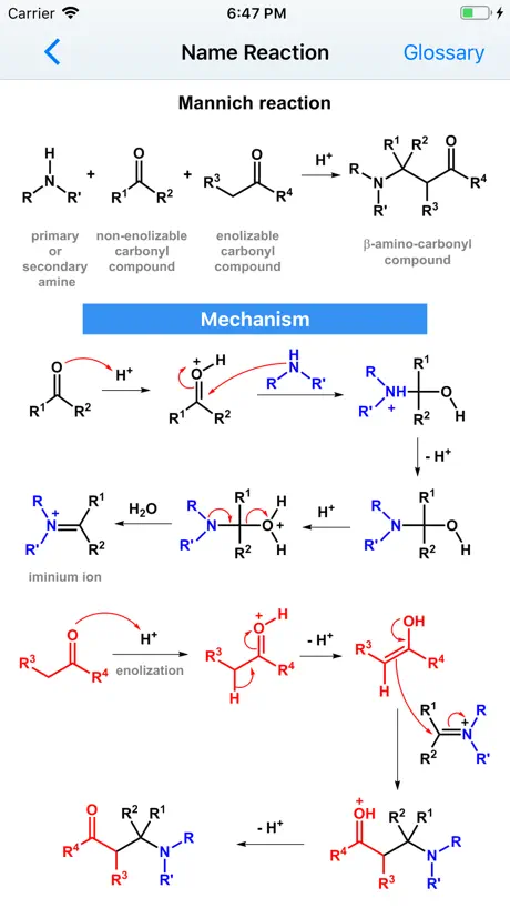 Organic Reactions