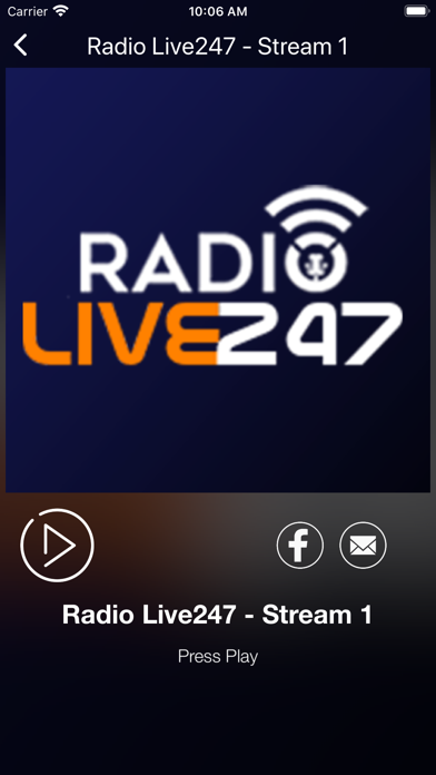 Radio Live 247 screenshot