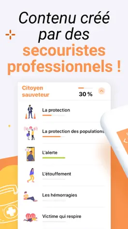 Game screenshot Secours : citoyen sauveteur apk