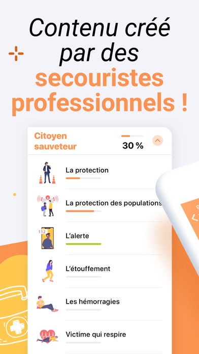 Secours : citoyen sauveteur Screenshot