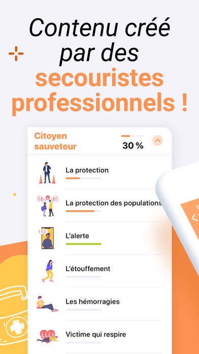 Secours : citoyen sauveteurのおすすめ画像2