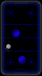 Air Hockey Black screenshot 4