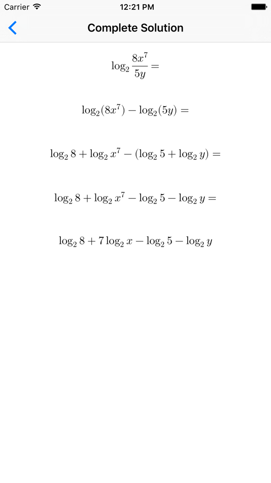 #2. Logarithms (iOS) By: Francesco Grassi