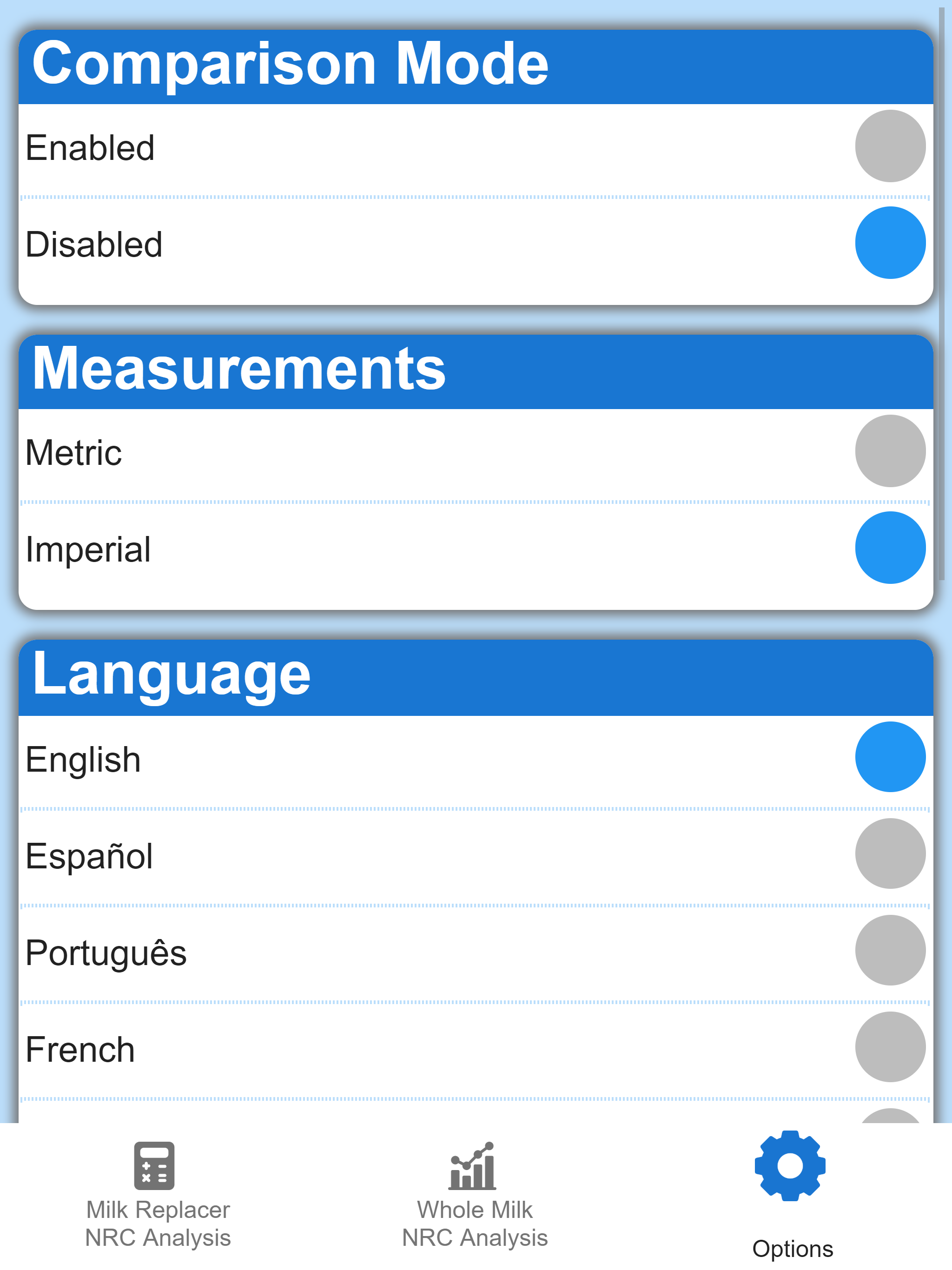NRC Calculator