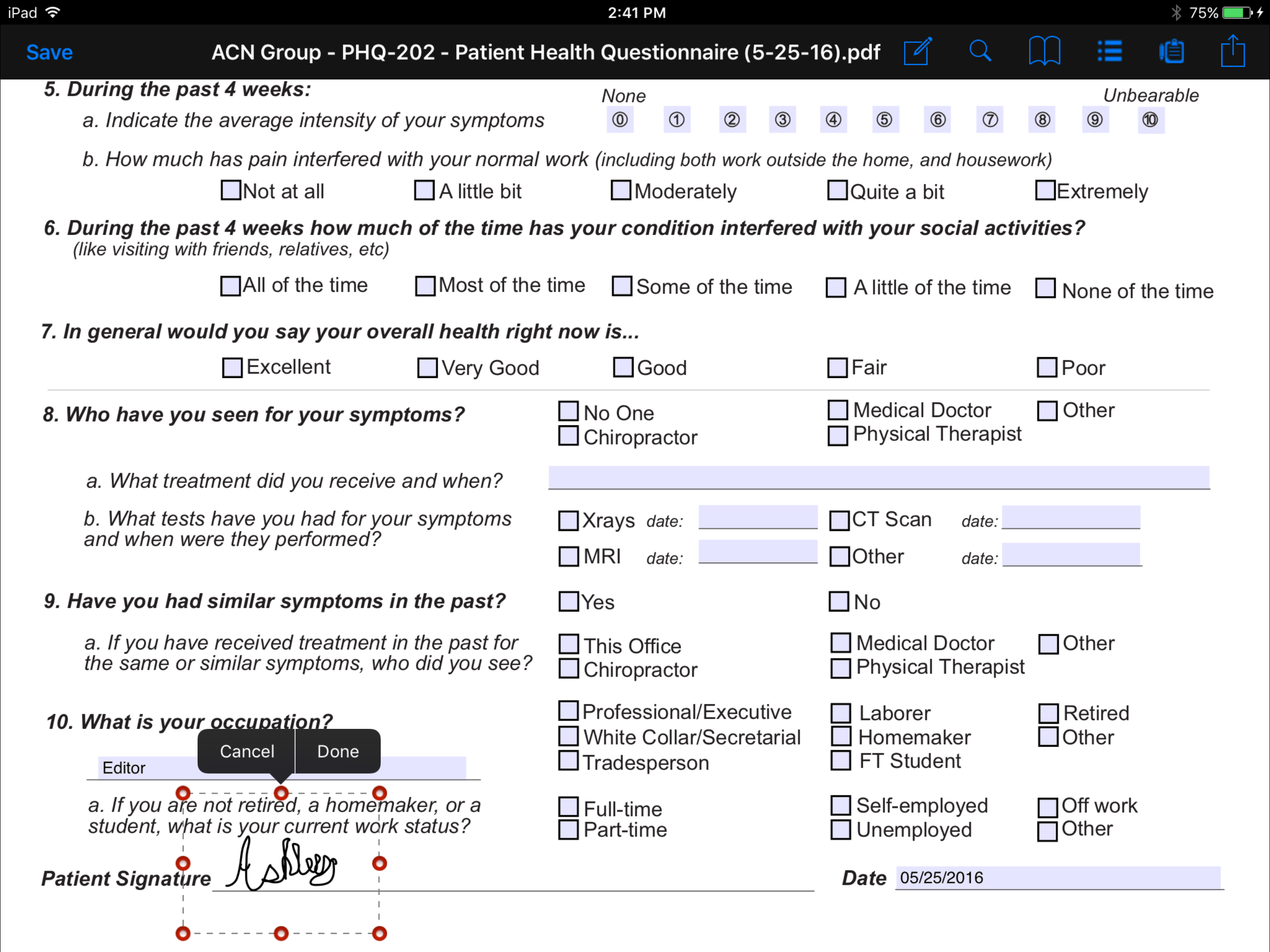 CT Forms Mobile 7.2 screenshot 5