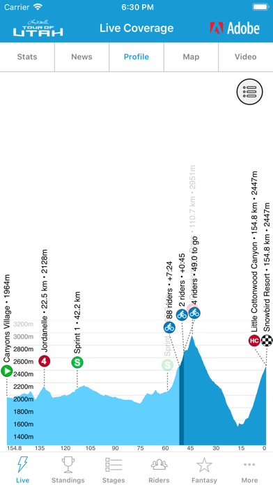 How to cancel & delete 2019 Tour of Utah Tour Tracker from iphone & ipad 3