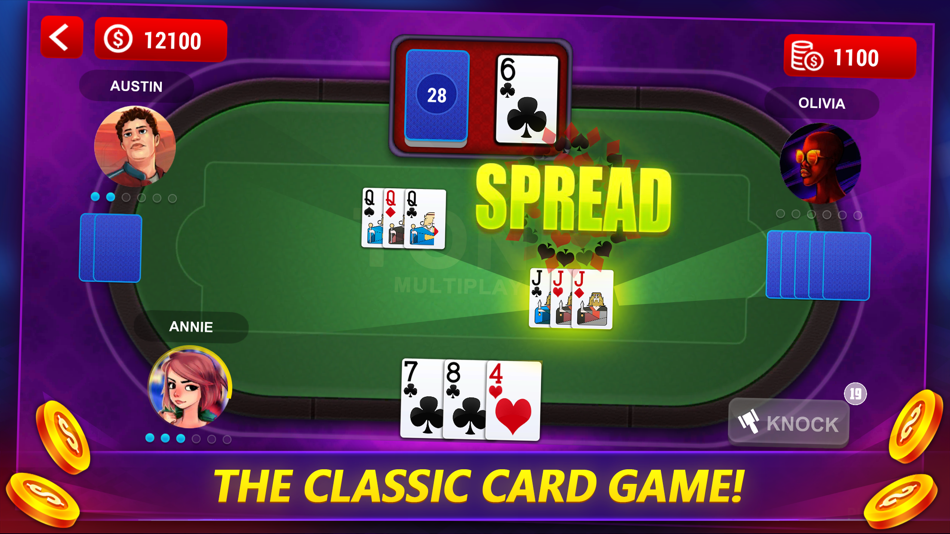 Tonk Online Card Game (Tunk) - 4.5 - (iOS)