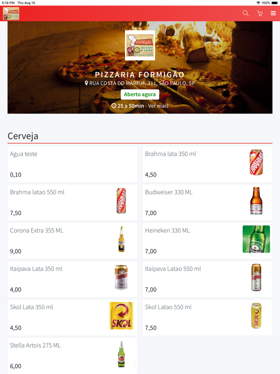 Screenshot #4 pour Pizzaria Formigão Oficial