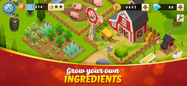 01- Tasty Town - Novo jogo de fazenda e restaurante 😍 