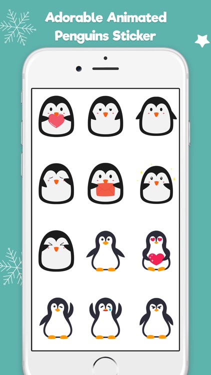 Penguin Stickers Animated