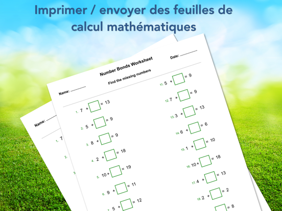 Screenshot #5 pour Mental Math Learning Games App