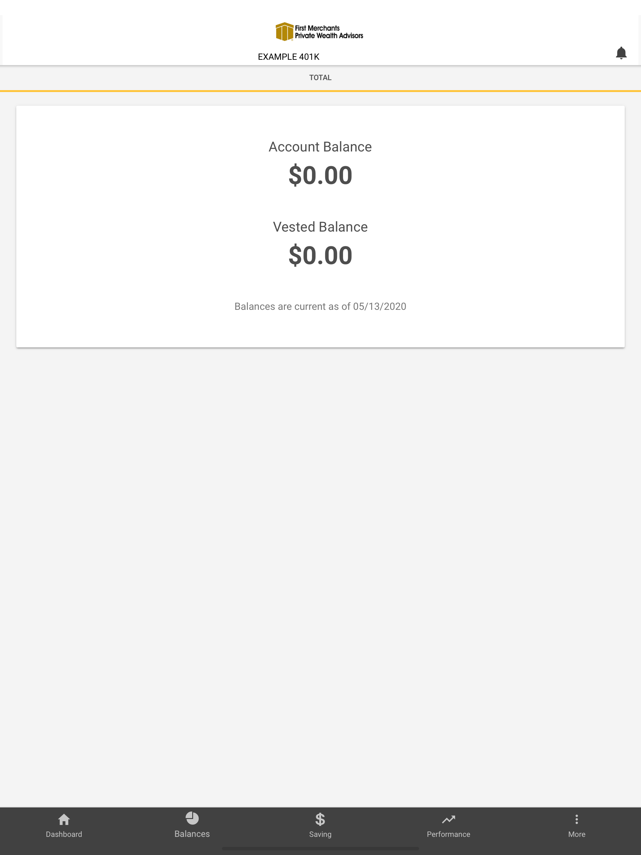 First Merchants Retirement App