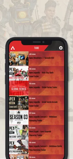 Skærmoptagelse 5 Apx - Stats for Apex Legends iphone