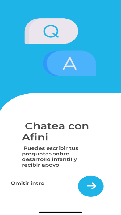 Afinidata Screenshot