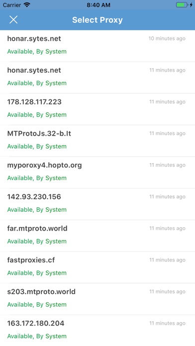Screenshot #2 pour Proxyom - Proxy For Telegram