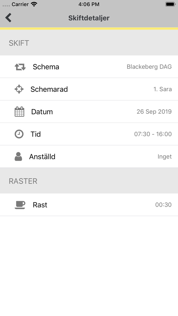 iPhone screenshot