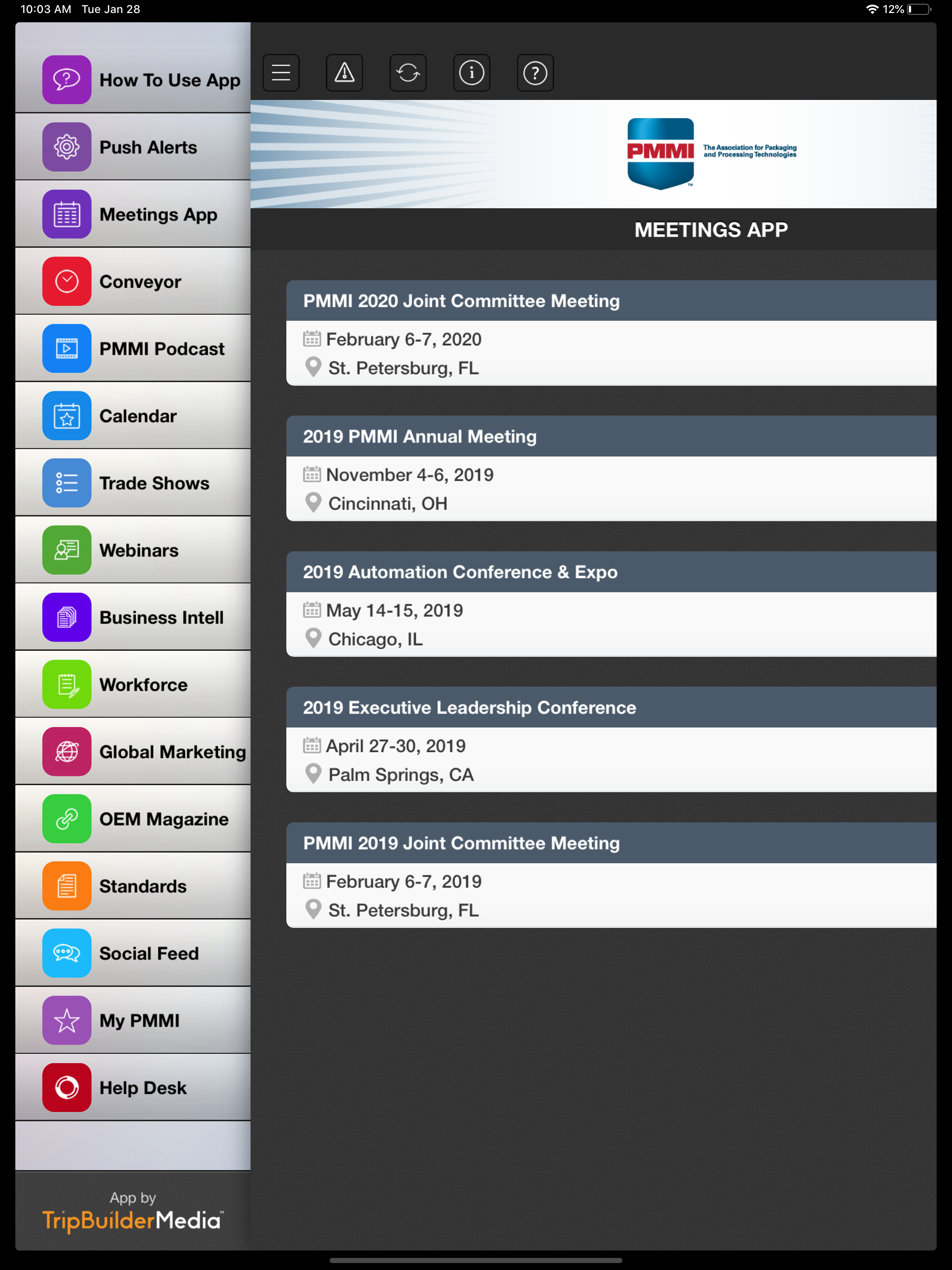 PMMI Member App