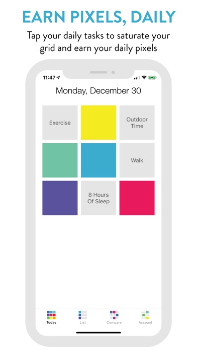 Daily Pixel iPhone screenshot