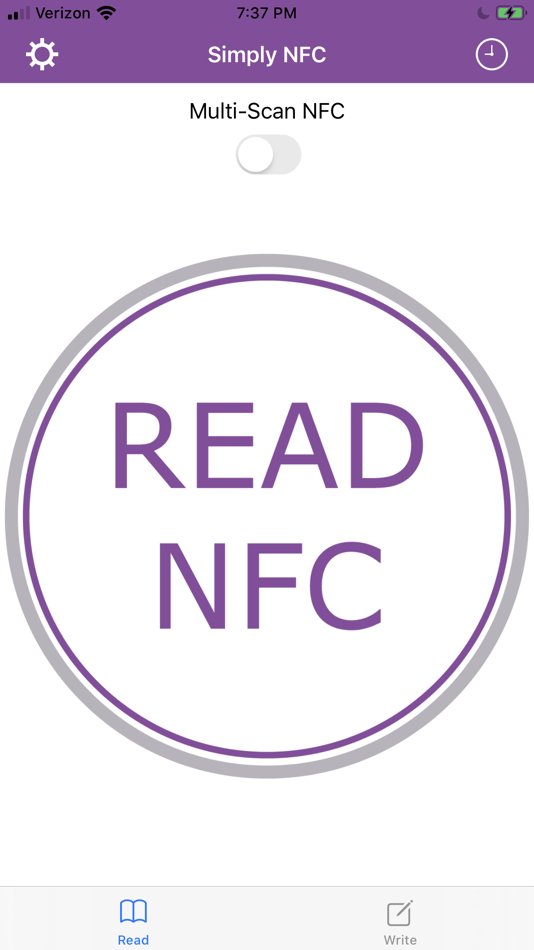 #1. Simply NFC - Tag Writer/Reader (iOS) 由: Lakeside Llama LLC