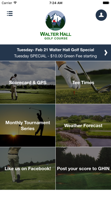 Walter Hall Golf Course Screenshot